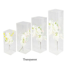 Load image into Gallery viewer, 10PCS/Lot Wedding Center Piece Flower Vase/Stand Table/Wedding Centerpieces Acrylic Flowers/Floor Vases For Party Decoration H12