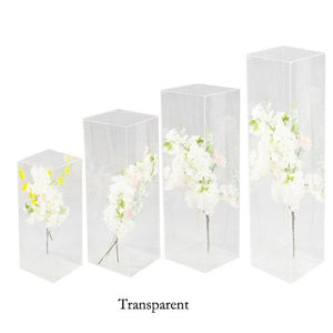 10PCS/Lot Wedding Center Piece Flower Vase/Stand Table/Wedding Centerpieces Acrylic Flowers/Floor Vases For Party Decoration H12