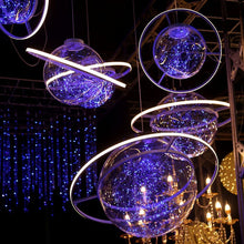 Load image into Gallery viewer, Wedding Decoration hanging starry props space ball fantasy starry wedding arrangement chandelier window decoration ceremony ball