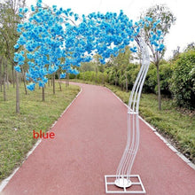 Load image into Gallery viewer, 2.6M height white Artificial Cherry Blossom Tree road lead Wedding Runner Aisle Column Shopping Malls Opened Door Decoration