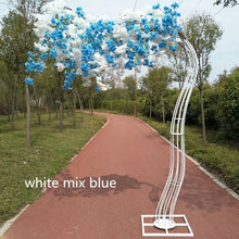 Load image into Gallery viewer, 2.6M height white Artificial Cherry Blossom Tree road lead Wedding Runner Aisle Column Shopping Malls Opened Door Decoration