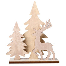 Load image into Gallery viewer, Wooden Ornaments Shapes,YuQi Unfinished Wood Crafts for Home Decor Blanks