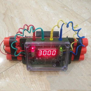 NEW escape room C4 timing bomb disposal disassembly Remove stitches Password disk  Jedi Survival Emit smoke bomb Expert props