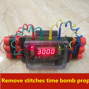 NEW escape room C4 timing bomb disposal disassembly Remove stitches Password disk  Jedi Survival Emit smoke bomb Expert props
