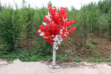 Load image into Gallery viewer, 4Sets 150CM Tall Upscale Artificial Cherry Blossom Tree Runner Aisle Column Road Lead For Wedding T Station Centerpiece Supplies