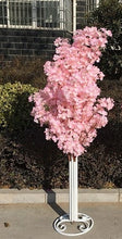 Load image into Gallery viewer, 4Sets 150CM Tall Upscale Artificial Cherry Blossom Tree Runner Aisle Column Road Lead For Wedding T Station Centerpiece Supplies