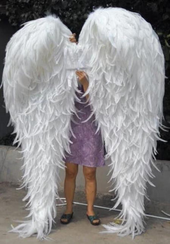 hight quality pure handmade fahsion nice classic lingerie shows stage Feather  angel wings model catwalk shows wedding