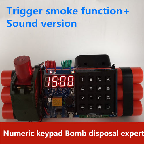 NEW escape room Jedi Survival Emit smoke Water bomb Expert props for C4 timing bomb disassembly Remove stitches Bomb disposal