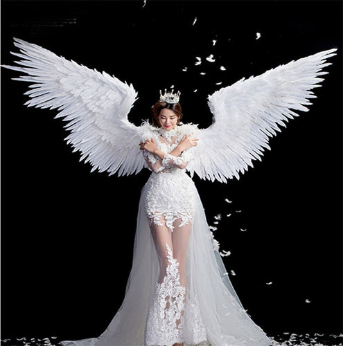 Angel feather shows wings Victoria stage performance props model butterfly night stage runway show the wings of the festival