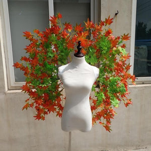 Customized creative beautiful leaf angel wings Grand Event shooting props wedding home DIY decorations EMS Free shipping