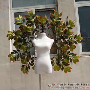 Customized creative beautiful leaf angel wings Grand Event shooting props wedding home DIY decorations EMS Free shipping